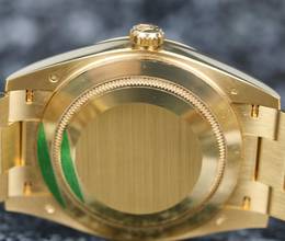 Thumbnail von Rolex Day-Date 40 Yellowgold Black Baguette 228238 - Fullset 2020