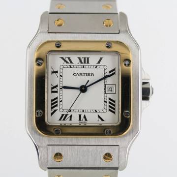  Cartier Santos REF. 1172961//FULL SET//1996//STEEL/GOLD//#KS 