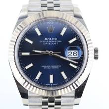  Rolex Datejust 41 REF.126334//FULL SET//2020//JUBILEE//BLUE DIAL//#KS 