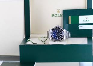 Thumbnail von Rolex Sea-Dweller Deepsea D-Blue Diver 3900M 44mm Cameron 116660 B+P