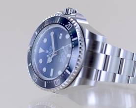 Thumbnail von Rolex Sea-Dweller Deepsea D-Blue Diver 3900M 44mm Cameron 116660 B+P