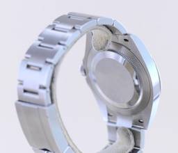 Thumbnail von Rolex Air King Oyster Perpetual Air-King black Dial Green 40mm 126900 Top B+P