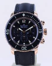 Thumbnail von Blancpain Fifty Fathoms 18K Roségold Chronograph 45mm black dial Automatic Luxus B+P