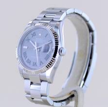 Thumbnail von Rolex Datejust 126234 wimbledon roman dial Oysterband Stahl Weißgold ungetragen