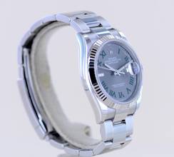 Thumbnail von Rolex Datejust 126234 wimbledon roman dial Oysterband Stahl Weißgold ungetragen