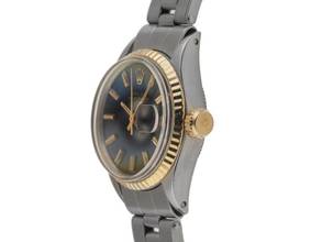 Thumbnail von Rolex Oyster Perpetual Lady Date Ref.6517 1968 original Box sehr gut Vintage Oyster Perpetual Date Lady open 6/9 Oyster Armband