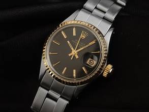 Thumbnail von Rolex Oyster Perpetual Lady Date Ref.6517 1968 original Box sehr gut Vintage Oyster Perpetual Date Lady open 6/9 Oyster Armband