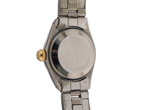 Thumbnail von Rolex Oyster Perpetual Lady Date Ref.6517 1968 original Box sehr gut Vintage Oyster Perpetual Date Lady open 6/9 Oyster Armband