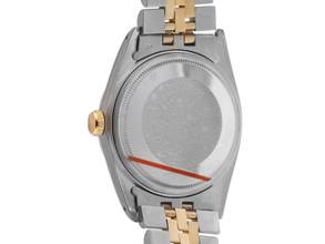 Thumbnail von Rolex Datejust 36 Ref.16013 Bj.1984 Box&Bescreibung sehr gut Vintage Datejust Stahl 18kt Gelbgold open 6/9 Jubilé Armband