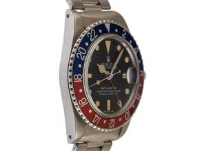 Thumbnail von Rolex GMT-Master Pepsi Ref.1675 1961 Full Set Original Vintage Unpoliert GMT Master Pepsi Mark 1 Long E Oyster Armband