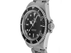 Thumbnail von Rolex Submariner (No Date) Bubble Ref.5513 1965 Box&Beschreibung Original Vintage Unpoliert Submariner no Date Bubble Oyster Armband