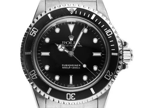  Rolex Submariner (No Date) Bubble Ref.5513 1965 Box&Beschreibung Original Vintage Unpoliert Submariner no Date Bubble Oyster Armband 
