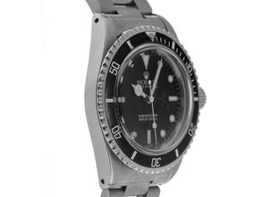 Thumbnail von Rolex Submariner (No Date) Bubble Ref.5513 1965 Box&Beschreibung Original Vintage Unpoliert Submariner no Date Bubble Oyster Armband