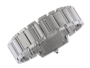 Thumbnail von Cartier Tank Française MM Medium Modell Ref.2465 2002 Box&Beschreibung sehr gut Vintage Tank Francaise MM Medium Modell