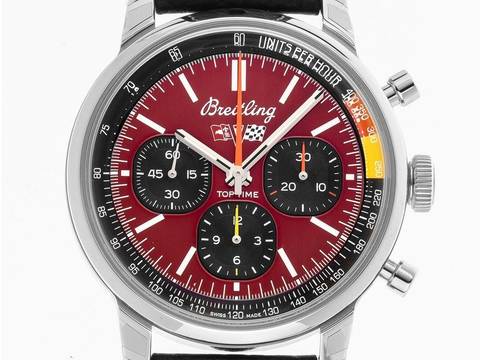  Breitling Top Time B01 Chevrolet Corvette Ref.AB01761A1K1X1 2026 Full Set Ungetragen Top Time B01 Chevrolet Corvette Leder Faltschließe 