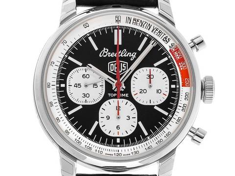  Breitling Top Time B01 Deus Ref.AB01765A1B1X1 2026 Full Set Ungetragen Top Time B01 Deus Leder Faltschließe 