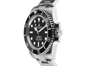 Thumbnail von Rolex Submariner (No Date) Ref.114060 Bj.2019 Full Set sehr gut Vintage Submariner no Date Oyster