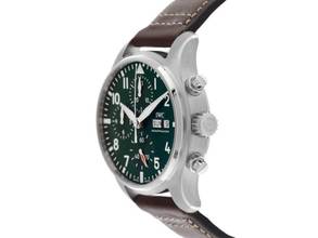 Thumbnail von IWC Fliegeruhr Chronograph Pilot´s Watch Chronograph Ref.IW388103 Bj.2022 Full Set wie Neu Pilot´s Watch Chronograph Green Dial