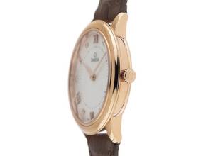 Thumbnail von Omega De Ville Prestige Ref.434.53.30.60.55.001 2025 Full Set Ungetragen De Ville Prestige 18kt Sedna™-Gold Diamanten Perlmutt