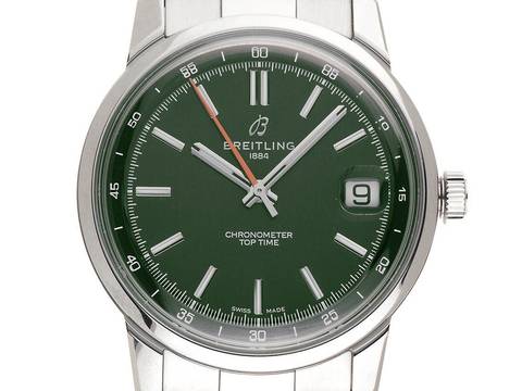  Breitling Top Time B31 Ref.AB3113171L1A1 2026 Full Set Ungetragen Top Time B31 Green Dial 