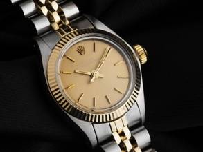 Thumbnail von Rolex Oyster Perpetual Ref.6719 1981 Box&Beschreibung sehr gut Vintage Oyster Perpetual Jubilé Armband