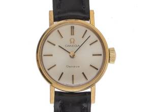 Thumbnail von Omega Genève Ref.511.213 1965 original Box original unpoliert Vintage Geneve Lady