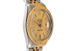 Thumbnail von Rolex Datejust Turn-O-Graph Turn-O-Graph Ref.16253 1982 LC 100 Full Set Original Vintage Unpoliert Datejust Turn-O-Graph Stahl 18kt Gelbgold open 6/9 Jubilé Armband