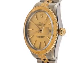 Thumbnail von Rolex Datejust Turn-O-Graph Turn-O-Graph Ref.16253 1982 LC 100 Full Set Original Vintage Unpoliert Datejust Turn-O-Graph Stahl 18kt Gelbgold open 6/9 Jubilé Armband
