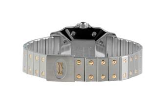 Thumbnail von Cartier Santos Carree Stahl / Gold Automatik Herrenuhr Ref. 2961 Klassiker