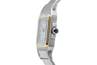 Thumbnail von Cartier Santos Carree Stahl / Gold Automatik Herrenuhr Ref. 2961 Klassiker