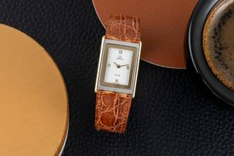 Thumbnail von Omega De Ville Tank White Dial Stahl / Gold Quarz Damenuhr 591.0264 Vintage