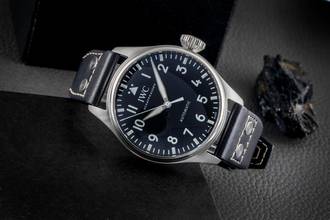 Thumbnail von IWC Große Fliegeruhr Big Pilot´s Watch 43 Stahl Automatik Herrenuhr Ref. IW329301
