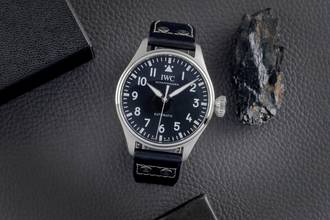 Thumbnail von IWC Große Fliegeruhr Big Pilot´s Watch 43 Stahl Automatik Herrenuhr Ref. IW329301
