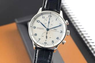 Thumbnail von IWC Portugieser Chronograph Stahl Automatik Herrenuhr IW371417