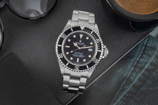  Rolex Sea-Dweller 4000 4000ft Automatik Herrenuhr Oyster Perpetual Ref 16600T F-Serie 