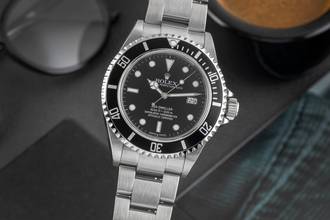 Thumbnail von Rolex Sea-Dweller 4000 4000ft Automatik Herrenuhr Oyster Perpetual Ref 16600T F-Serie