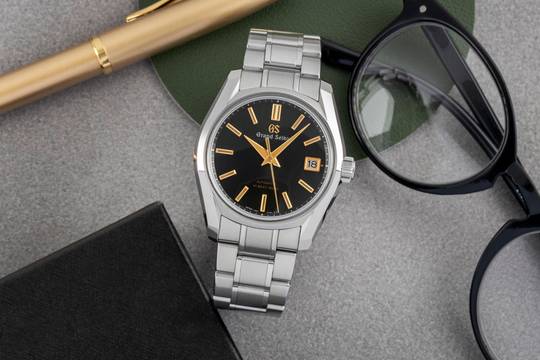  Grand Seiko Heritage Collection Stahl Automatik Herrenuhr Ref. SBGH271G B&P 