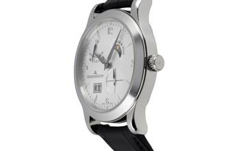 Thumbnail von Jaeger-LeCoultre Master Eight Days Control Stahl Handaufzug Herrenuhr Q1608420 146.8.17.S
