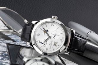 Thumbnail von Jaeger-LeCoultre Master Eight Days Control Stahl Handaufzug Herrenuhr Q1608420 146.8.17.S