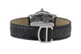 Thumbnail von Cartier Ronde Solo de Cartier Edelstahl Quarz Herrenuhr Ref. W6700255 Papiere
