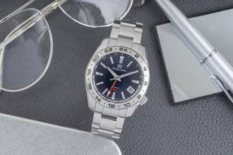 Thumbnail von Grand Seiko Sport Collection GMT Blue Dial Stahl Automatik Herrenuhr SBGM245 B&P