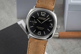 Thumbnail von Panerai Radiomir 8 Days Black Seal 8 Days Edelstahl Herrenuhr PAM00609 B&P 2017