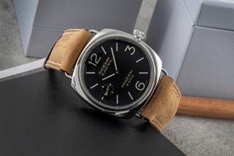 Thumbnail von Panerai Radiomir 8 Days Black Seal 8 Days Edelstahl Herrenuhr PAM00609 B&P 2017