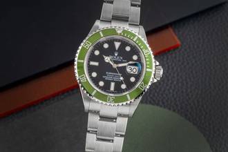  Rolex Submariner Date Kermit Swiss Made Dial Automatik Herrenuhr Ref. 16610LV 