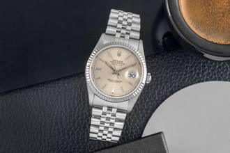 Thumbnail von Rolex Datejust 36 Stahl / Gold Automatik Herrenuhr Ref. 16234 Papiere 1998 LC100