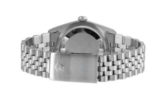 Thumbnail von Rolex Datejust 36 White Roman Dial Stahl / Weissgold Automatik 16234 B&P LC100