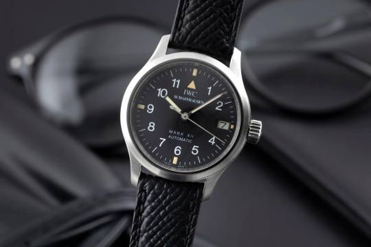  IWC Fliegeruhr Mark XII Lady Black Dial Edelstahl Automatik Damenuhr Ref. IW442101 