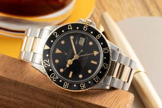 Thumbnail von Rolex GMT-Master Stahl / Gold Automatik Herrenuhr Oyster Perpetual Ref. 16753