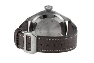 Thumbnail von IWC Große Fliegeruhr Schaffhausen Big Pilot Automatik 7 Days Edelstahl Herrenuhr Ref IW500201