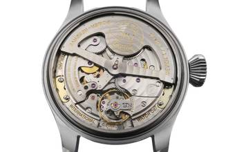 Thumbnail von IWC Große Fliegeruhr Schaffhausen Big Pilot Automatik 7 Days Edelstahl Herrenuhr Ref IW500201